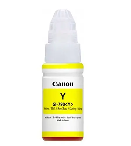 Canon PIXMA GI790 Yellow Ink Bottle for G1010, G2000, G2012, G3000, G3010, G3012, G4010 - PIXMA GI 790Y.webp