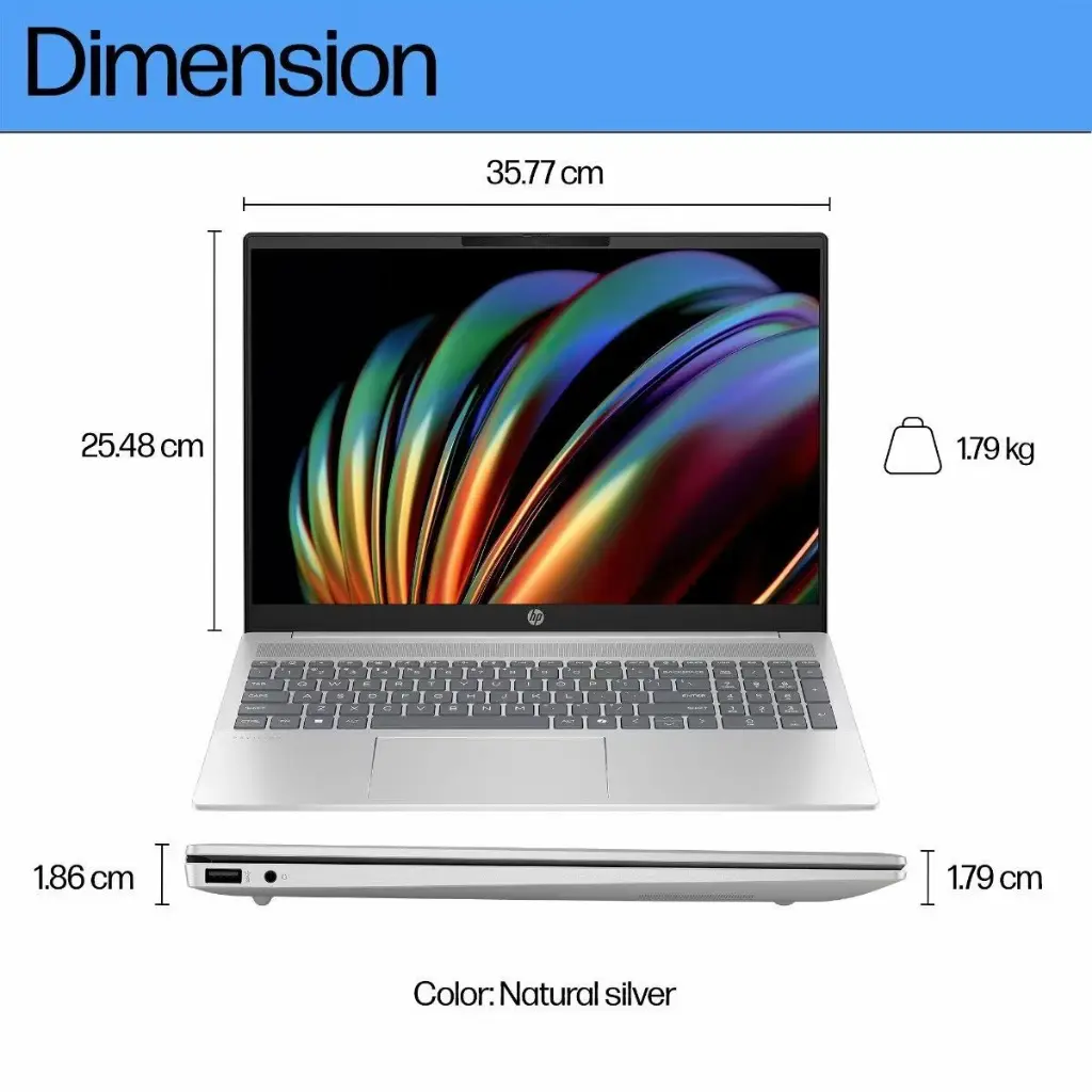 24c1_canopy_hp_pavilion_16_inch_laptop_pc_intel_natural_silver_dimension_2.webp