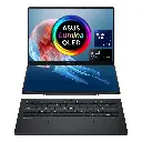 ASUS Zenbook Duo OLED,Intel Core Ultra 7 155H (32GB DDR5X , 1TB SSD,Intel Arc Graphics,14 "inch Touch FHD OLED Display,Blue,1.65Kg,Win 11,MS Office) UX8406MA-QL761WS