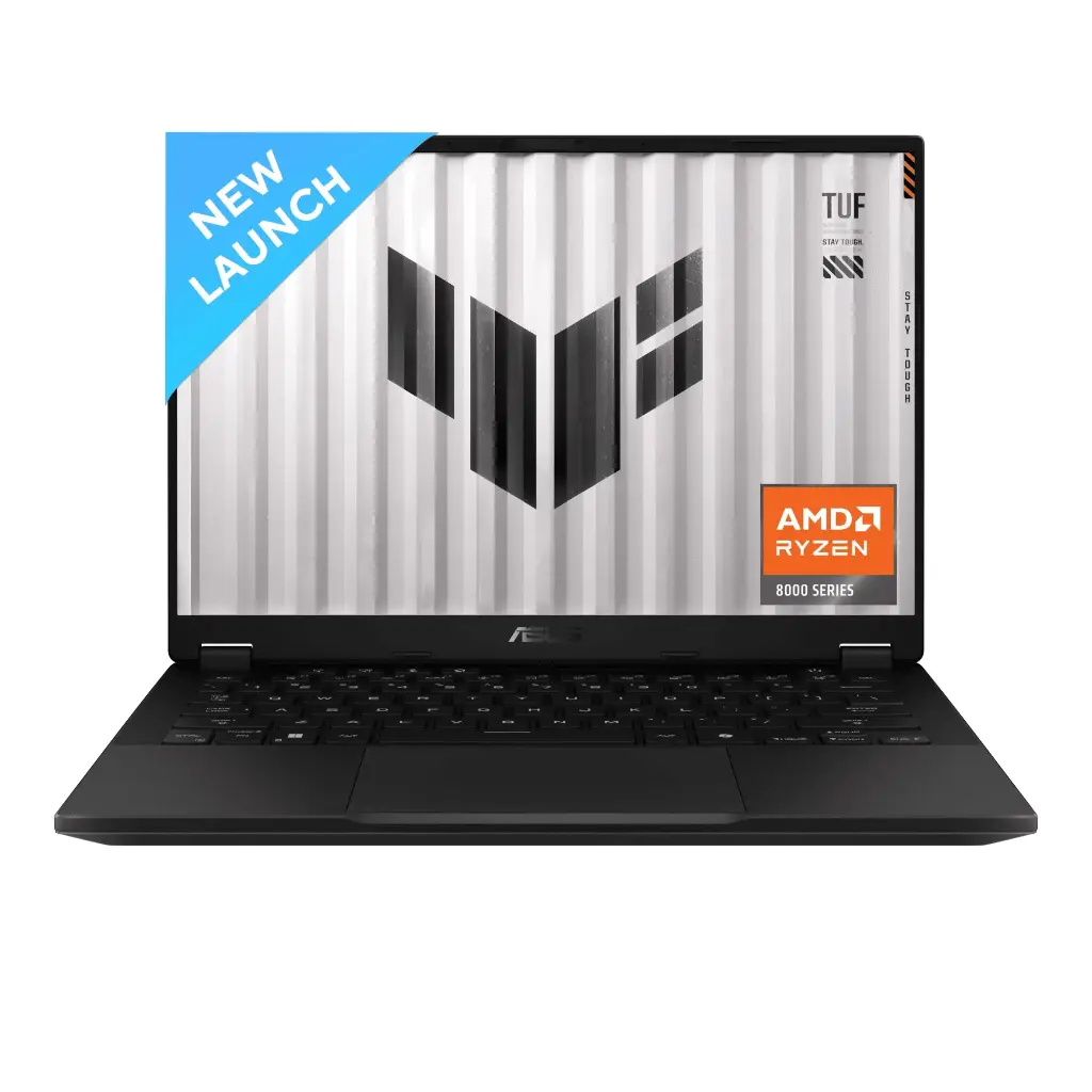 ASUS TUF Gaming A14  AMD Ryzen 7 8845HS,6 GB RTX 4050 GPU (16GB DDR5 ,RAM,1TB SSD ,14 QHD Display,,Jaeger Gray,1.46KgWin 11,MS Office) FA401UU-RG033WS