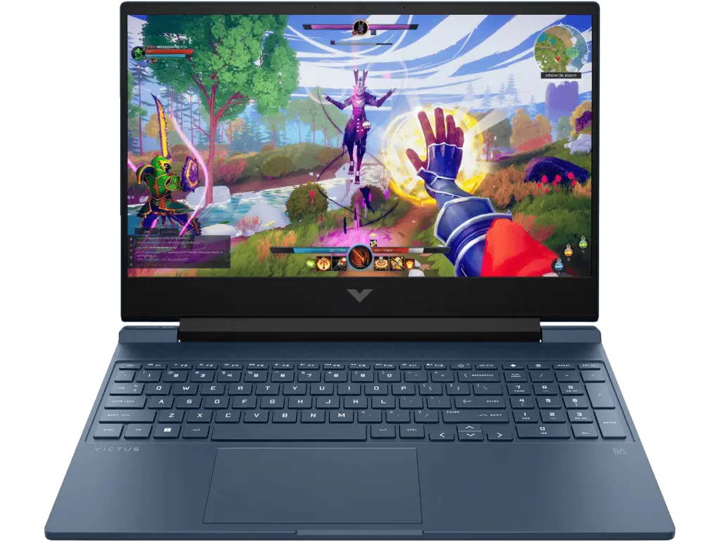 [BWHPL1006] HP Victus, 13th Gen Intel Core i5-13420H 4GB NVIDIA RTX 2050, 8GB DDR4, 512GB SSD (Win11, Office 21, Blue 2.29 kg) 144Hz, 9MS, IPS, 15.6-inch(39.6cm) FHD Gaming Laptop, Enhanced Cooling, fa2090tx
