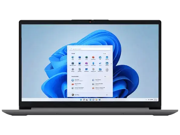 LENOVO IdeaPad 1 15AMN7, AMD Ryzen™ 5 7520U, 8GB LPDDR5, 512GB SSD (Win 11, Office 21, Cloud Grey,  1.62 kg) 15.6" FHD (1920x1080) TN 220nits Anti-glare, Slim 1 82VG00EWIN