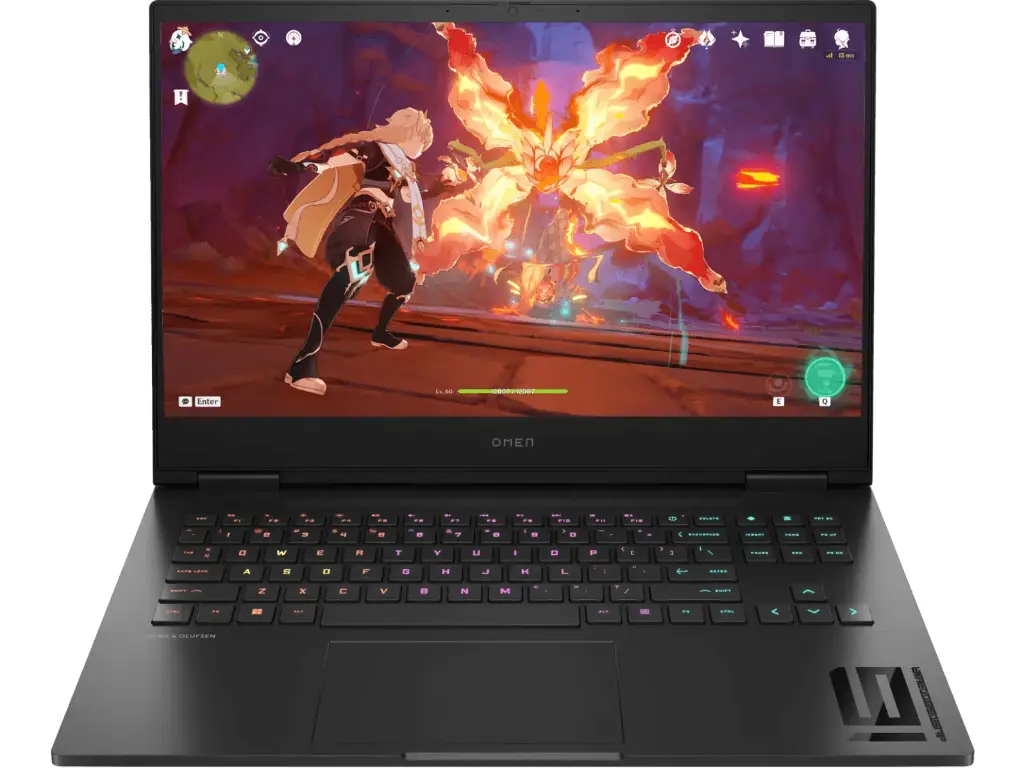 HP OMEN, AMD Ryzen 7 7840HS, 8GB NVIDIA RTX 4060, 32GB DDR5, 1TB SSD, (Win 11, Office 21, Black, 2.37kg), 165Hz, 7ms, IPS, 16.1-inch(40.9cm), Gaming Laptop, Tempest Cooling, RGB KB, xd0017AX 