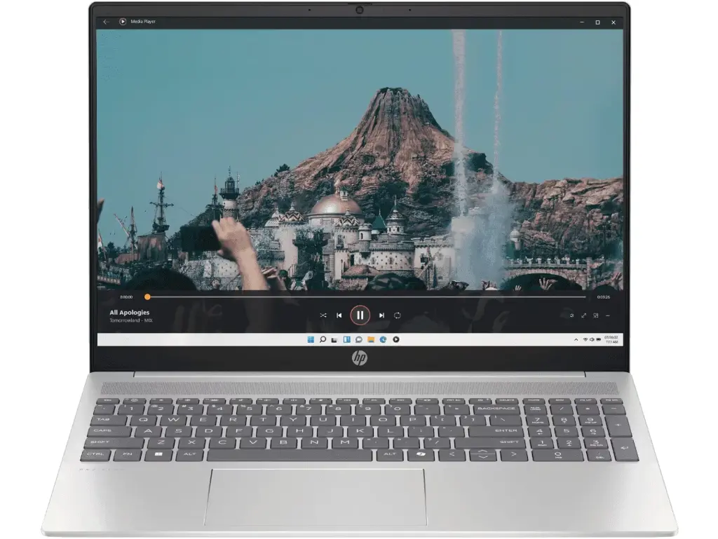 HP Pavilion AI Laptop, Intel Core Ultra 5 125U,  16GB DDR5, 512GB SSD (Win11, Office21, Silver, 1.77kg), Anti-Glare, 2K, IPS, WUXGA, 16inch (40.6cm), Intel Arc Graphics, FHD Camera, af0015TU 