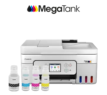 "Canon PIXMA G4780 MegaTank Wireless All-in-One", GI-76 (All Pigment Inks / Black, Cyan, Magenta, Yellow) , Wi-Fi, AirPrint, Mopria, Direct Wireless,up to 11 / 6 images per minute (mono/colour)
