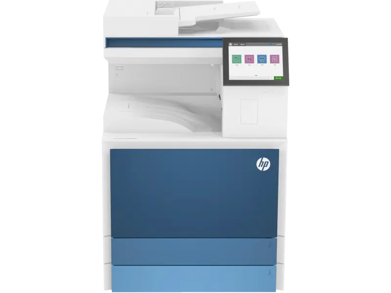 HP Color LaserJet Managed MFP E78523dn (Print, copy, scan), Up to 60,000 pages; Up to 80,000 pages (with 8EP54AAE); Up to 80,000 pages (with A00WQAAE, with A00WRAAE) 