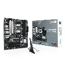 ASUS Prime B650M-A WiFi Micro-ATX Motherboard, DDR5, PCIe 5.0 M.2 Support, 2.5Gb Ethernet, Wi-Fi 6, DisplayPort, VGA, HDMI, SATA 6 Gbps, USB 3.2 Gen 2 Ports, Front USB 3.2 Gen 1 Type-C, Arua Sync