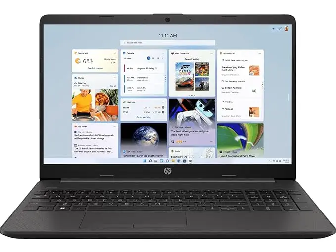HP Laptop 250R G9 Intel Core i3 13th Gen 1315U - (8GB/512GB SSD/Intel UHD Graphics/Dos/ Thin and Light Business Laptop/15.6" (39.62cm)/Ash Grey/1.74kg 