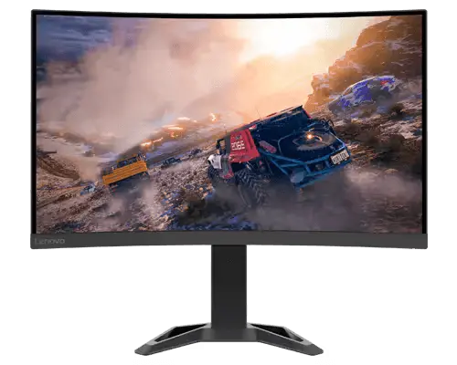 Lenovo Gaming G-Series Curved 32 Inch (81.3cm) 2560x1440 2K Monitor |165Hz| 99% sRGB, 1ms, AMD FreeSyncPremium| 2x3W Speakers, 2xHDMI 2.0|DP, Height Adjust TiltStand, Vesa Mount, Raven Black, G32qc-30- 66F2GAC1IN 
