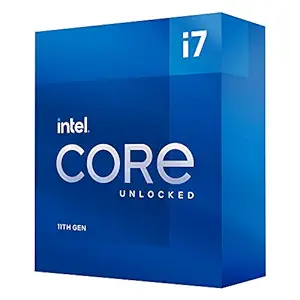 Intel Core i7-11700K LGA1200 Desktop Processor 8, 8 Cores up to 5GHz 16MB Cache with Integrated UHD 750 Graphics -  i7-11700K 