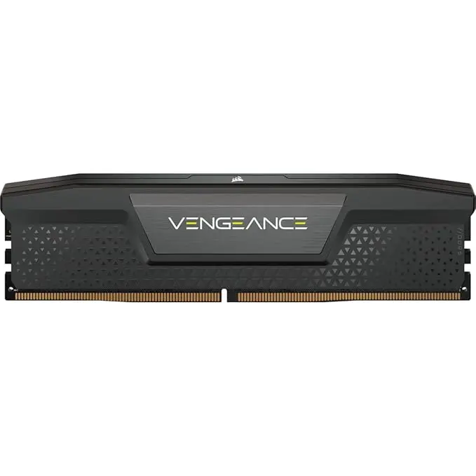 Corsair VENGEANCE® RGB 16GB (1x16GB) DDR5 DRAM 5200MT/s CL40 Memory Kit — Black