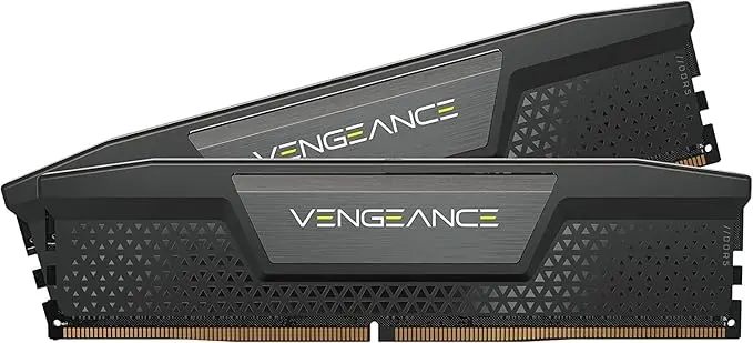 Corsair VENGEANCE® RGB 32GB (2x16GB) DDR5 DRAM 6000MT/s CL36 Memory Kit — Black