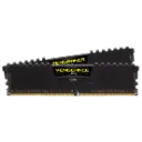 Corsair VENGEANCE® LPX 64GB (2 x 32GB) DDR4 DRAM 3200MHz C16 Memory Kit - Black