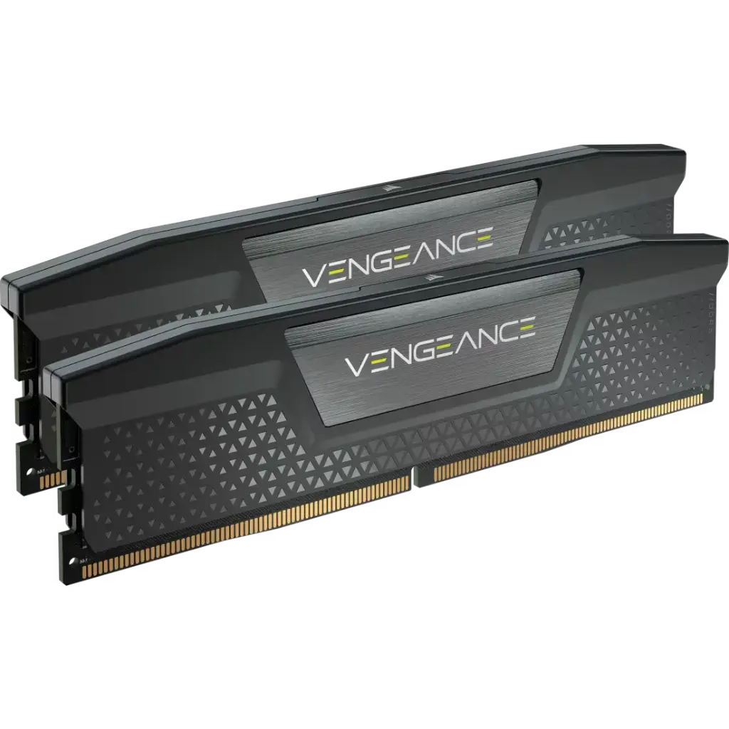 Corsair VENGEANCE® RGB 64GB (2x32GB) DDR5 DRAM 6000MT/s CL30 Memory Kit — Black
