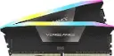Corsair VENGEANCE® RGB 64GB (2x32GB) DDR5 DRAM 6000MT/s CL30 Memory Kit — Black