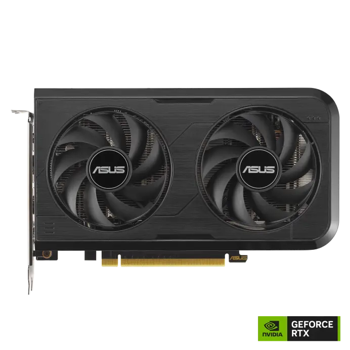 ASUS Dual Geforce RTX 4060 Oc Edition 8Gb Gddr6 (Pcie 4.0, 8Gb Gddr6, Dlss 3, Hdmi 2.1A, Displayport 1.4A, 2.5-Slot Design, Axial-Tech Fan Design, 0Db Technology) - Pci_E - DUAL-RTX4060-O8G