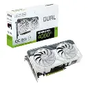 ASUS Dual Geforce RTX 4060 Ti White Oc Edition 8Gb Gddr6 Gaming Graphics Card with Two Powerful Axial-Tech Fans and A 2.5-Slot Design for Broad Compatibility - Pci_E_X16 - DUAL-RTX4060TI-O8G-WHITE