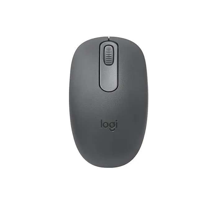 Logitech M196 Bluetooth Wireless Mouse, Compact and Portable Mouse for Laptops, Tablets and More, 12-Month Battery, Smooth Tracking, Compatible with PC and Mac, Windows and macOS - Graphite 