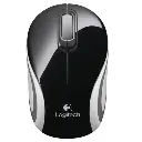 Logitech M187 Ultra Portable Wireless Mouse, 2.4 GHz with USB Receiver, 1000 DPI Optical Tracking, 3-Buttons, PC/Mac/Laptop - Black