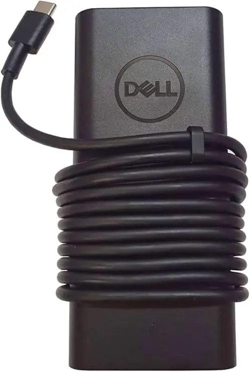 Dell Original 65W USB Type-C Adapter for Laptop, Latitude 5289 5290 7389 7390 7400 - Black … 