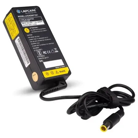 LAPCARE LVOADNP1541 65W 20V 7.4mm Pin Laptop Adapter Charger Compatible for Thinkpad With Power Cord 65 W Adapter  (Power Cord Included)