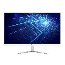 Enter A013 24 Inch (60.45 CM) Ultra Slim Wide LED Monitor|Refresh Rate 75 Hz, 1920 x 1080 Pixels|Wall Mountable Slim & Stylish Design with 16.7M Colors|HDMI & VGA Ports (White/Silver)