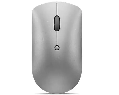 Lenovo 600 Bluetooth 5.0 Silent Mouse: Compact, Portable, Dongle-Free Multi-Device connectivity with Microsoft Swift Pair | 3-Level Adjustable DPI up to 2400