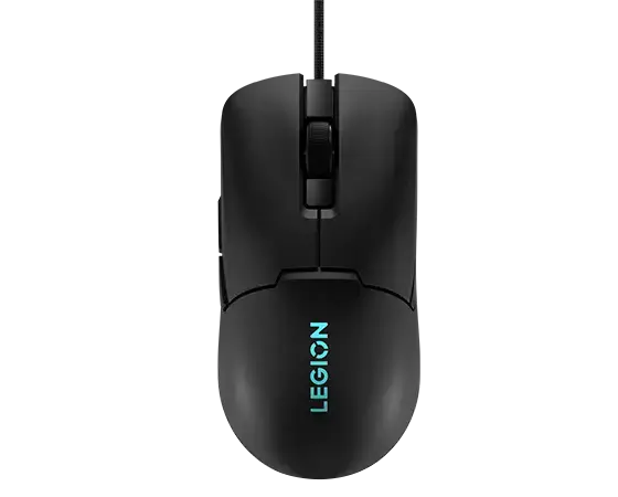 Lenovo Legion M300s RGB Wired Gaming Mouse - 8,000 DPI Adjustable Sensor, 6 Programmable Buttons & 20-Million Clicks Durability with Optimized Comfort (Black), GY51H47350