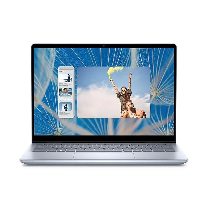 DELL INSPIRON 7440 i5-1334U  16GBDDR5/512GB SSD 14"FHD+ 250nits WVA Display ComfortView Support,Intel® GraphicsWin 11 + Office H&S 2024 + M365, Touch, Ice Blue, Dell Active Pen - PN5122W,1.75kg  