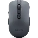 Lenovo WL310 Bluetooth Silent Mouse, Bluetooth 5.0, Upto 3million Button clicks, 1600 DPI, 6 Buttons (Left Click, Right Click, Scroll Click, DPI, 2 x Side Buttons), DPI LED Indicator, Grey