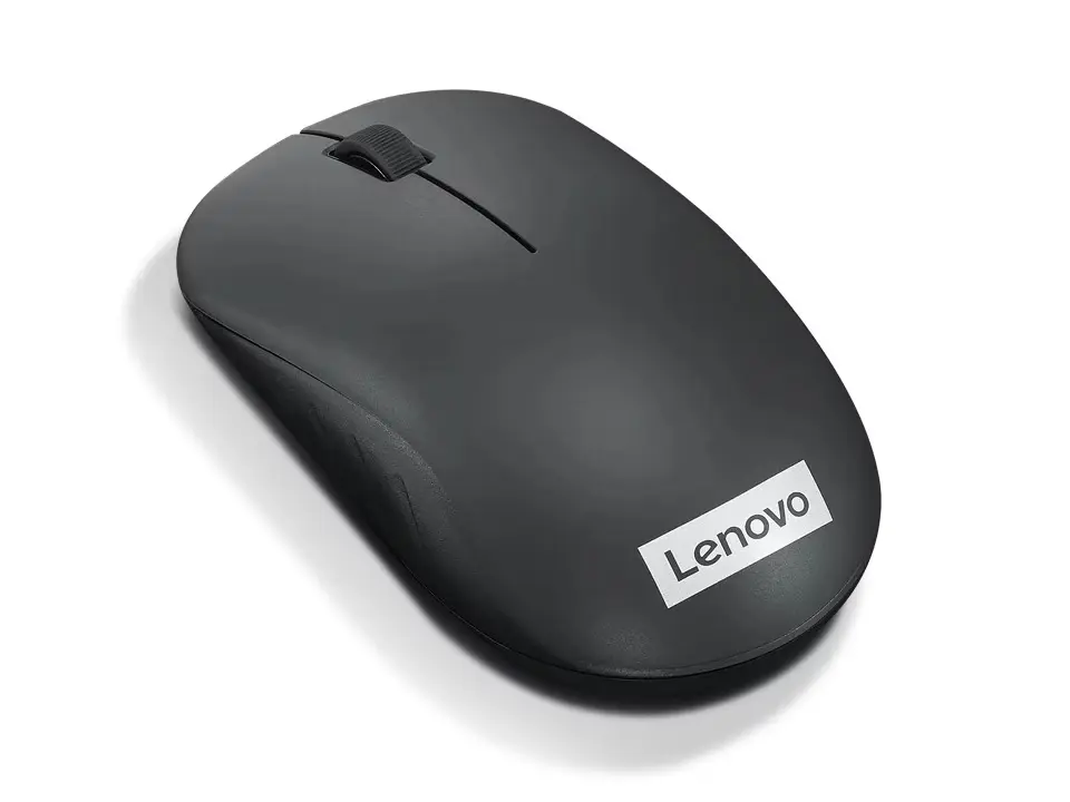 Lenovo 130 Wireless Compact Mouse, 1K DPI Optical sensor, 2.4GHz Wireless NanoUSB, 10m range, 3button(left,right,scroll) upto 3M left/right clicks, 10 month battery, Ambidextrous, Ergonomic GY51C12380