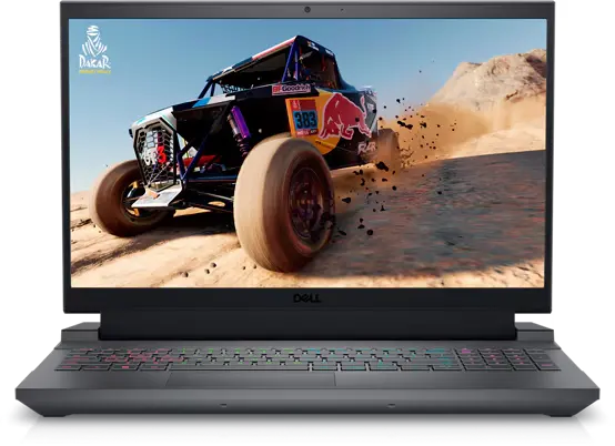 Dell Gaming G15-5530 13th Gen Laptop, Intel i5-13450HX/16GBDDR5/512GB SSD/NVIDIA RTX 3050 (6GB GDDR6)/15.6" (39.62cm) FHD 120Hz 250 nits/Win 11+MSO'21/Backlit Keyboard Orange/Dark Shadow Gray/2.65kg