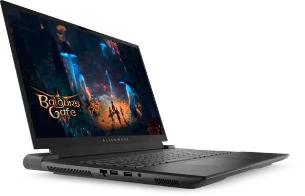 Dell Gaming Alienware m18 R2 14th Gen Intel Core i9-14900HX  185H/32GBDDR5/1 TB SSD/NVIDIA® GeForce® RTX 4070, 8GB GDDR6/18.0" QHD+ 2.5K WVA LCD Narrow 165Hz Camera IR Anti-Glare LBL/Win 11 + Office H&S 2024 + M365/English US AlienFX RGB backlit (per-key) Alienware CherryMX ultra low-profile mechanical keyboard/Dark Metallic Moon /4.23 kg 