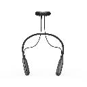 FINGERS Cozy Wireless in-Ear Bluetooth Neckband Earphones with 40-Hour Playtime, Magnetic Earbuds, 10 mm Drivers, Type-C Fast Charging, Dual Pairing, Made in India (Classic Black + Dark Silver) 