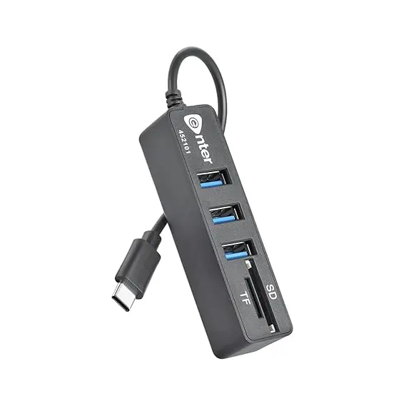 Enter Typc C to USB 2.0 HUB & Card Reader (E-UCUC1) 