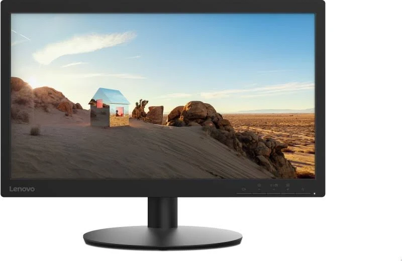 Lenovo D-Series 49.53 cm (19.5 Inch) Full HD TN Panel , Seamless Connectivity, HDMI 1.4 +VGA, TUV Certified Flicker Free & Low Blue Light Monitor (D20-30)  (Response Time: 5 ms, 60 Hz Refresh Rate)66E9KAC4IN 