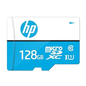 HP 128GB MicroSD Memory Card SDXC mx310 Class 10, UHS-I, U1 Card, Upto 100MB/s R 