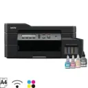 Brother DCP-T820DW Printer - Auto Duplex Printing, Print, Scan, Copy, ADF, WiFi/LAN/USB, Print Up To 15K Pages In Black And 5K In Color Each For (CMY), Get An Extra Black Ink Bottle, Free Installation 