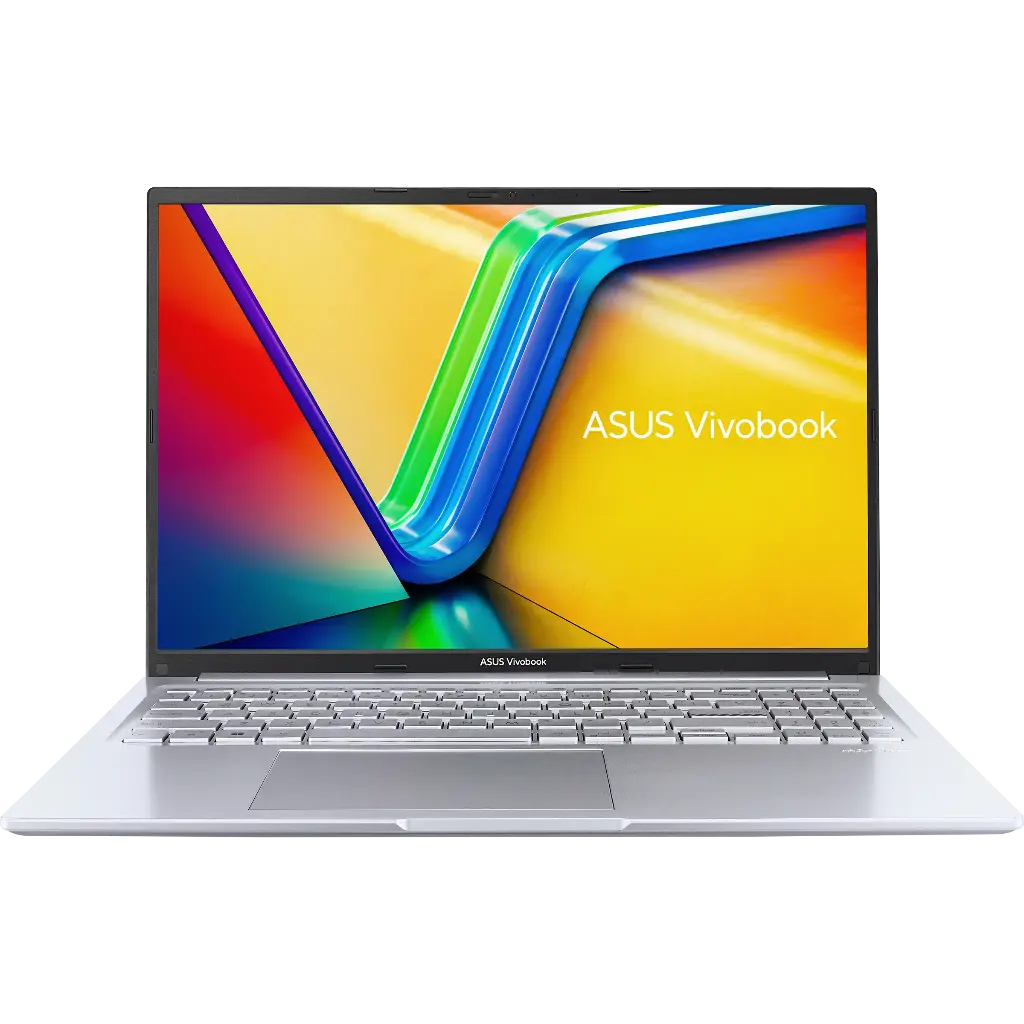 [BWASL1050] ASUS Vivobook 16, Everyday Laptops, Intel Core i5-13420H (16GB DDR4 /512GB SSD/Intel Iris Xe Graphics/16.0" WUXGA/MSOffice Home 2024) X1605VA-MB1627WS/Silver /1.88 kg