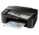 Canon PIXMA E3370 All-in-One Wireless Ink Efficient Color Printer (Black), 7.7 images per minute (black) / 4.4 images per minute (colour)