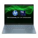 HP Intel 13th Gen Core i5-1335U/ (16GB 5200 LPDDR5X on-board/512GB SSD)Intel Iris Xe /WIN 11 + MSO 2024/Backlit KBD,  B&O Audio+ TNR + 5 MP IR Camera + Thunderbolt USB C-Type charging port/14.0 WUXGA (1920x1200) Antiglare IPS 300 nits Narrow Border flat /  Moonlight Blue, 14-ew0108TU