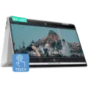 HP Intel 14th Gen Core 3-100U/(8GB DDR4/512 GB SSD)Intel Iris Xe /WIN 11 + MSO 2024/Zenvo Pen Natural Silver 2, Backlit KBD,  B&O Audio+ TNR + 5 MP Camera /Touch/14 FHD IPS 300 nits Narrow Border / Natural Silver, 14-ek2033TU