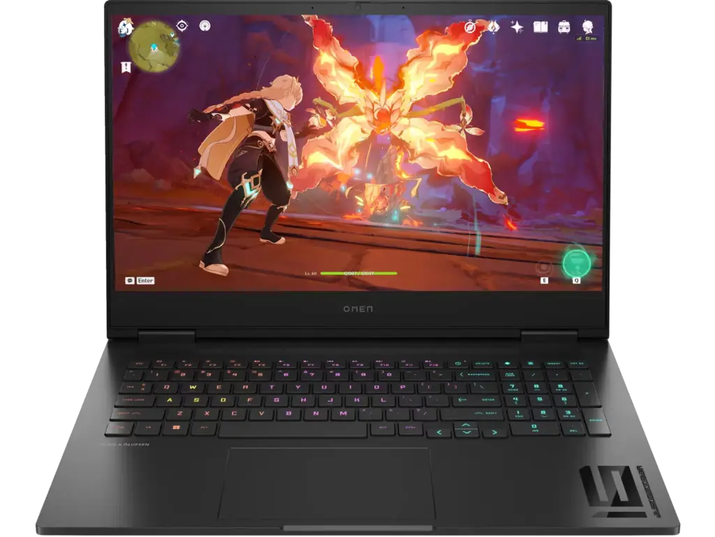 HP Omen intel Core i7-13700HX/(16 GB DDR5/1TB SSD) RTX 4070 8GB/WIN 11 + MSO 2024/KBD SDB CP BL-RGB 4Zone numkypd INDIA / Shadow Black FF - 1080p TNR PVCY ST - Num/16.1 FHD Antiglare Lw BluLt IPS 300 nits 165Hz Narrow Border flat, 16-wf0262TX