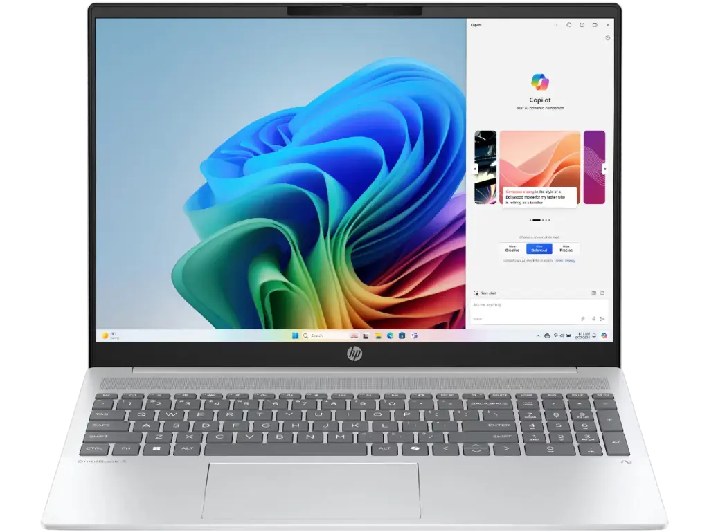 HP OmniBook 5 NG AI PC Clamshell/ Ryzen AI 5 340 (6C) 50 NPU TOPs/16GB LPDDR5X 7500 on-board/ 512GB PCIe Gen4 Value/ AMD Radeon 840M Graphics/ 16.0 2K (1920x1200) Antiglare IPS 300 nits/ 16-ag1037AU