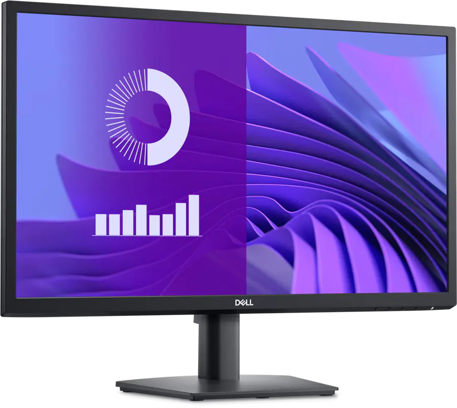 Dell E2425H 24"(60.96 cm) Full HD 1920 x 1080, Refresh Rate 75 Hz, VA Panel, Response Time 5 ms, Brightness 250 cd/m2, Color Supported 16.7 M