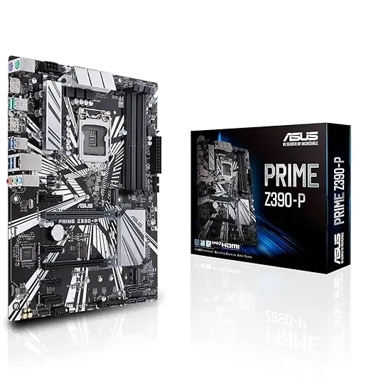 ASUS Prime Z390-P LGA1151 (Intel 8th 9th Gen) DDR4 DP HDMI M.2 Z390 ATX Motherboard USB 3.1 Gen2