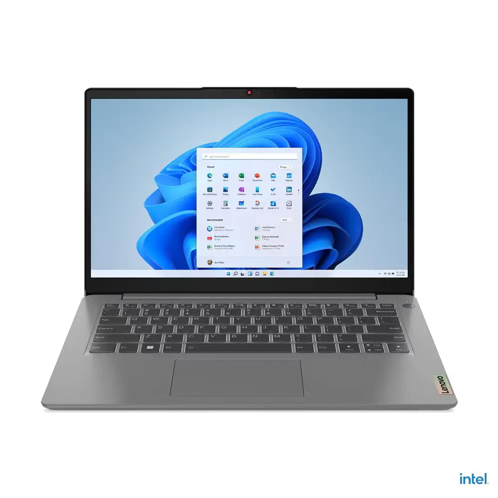 LENOVO IdeaPad 3 14IAU7/ Intel Core i3-1215U/ 8GB Soldered DDR4-3200/ 512GB SSD M.2 2242 PCIe 4.0x4 NVMe/ Intel® UHD Graphics/ 14" FHD (1920x1080)/ 14" FHD (1920x1080)/ Windows® 11 + Office Home 2024/ Wi-Fi® 6/ BT5.2/82RJ00G5IN 