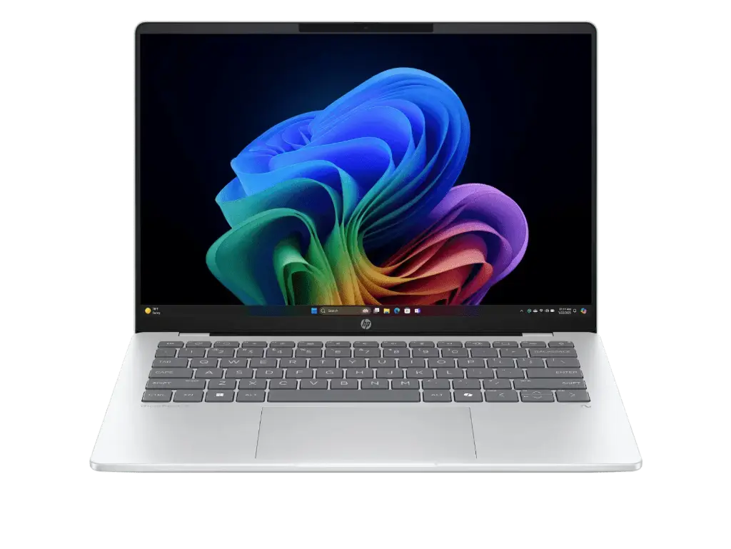 HP OmniBook 5 / Snapdragon X1-26-100/ 16GB RAM/ 512GB SSD/ 14" 2K OLED/ Win 11/ 34H Battery/ 1.35 kg/ Wi-Fi 6E/ Bluetooth® 5.3/ 14-he0014QU