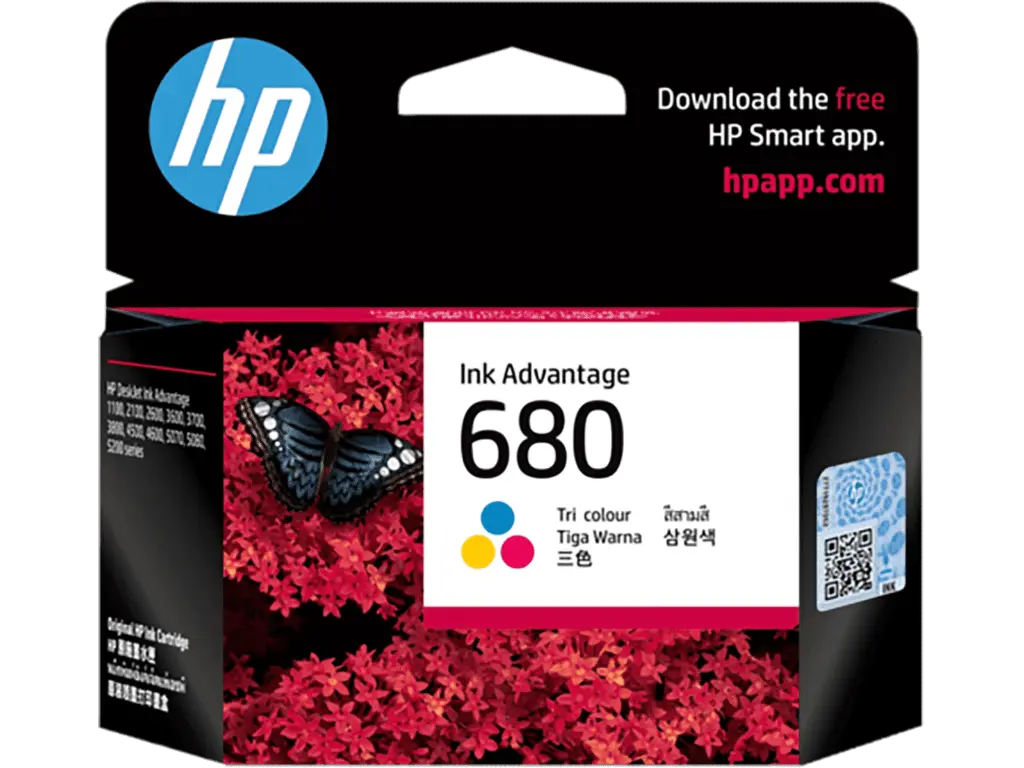 HP INK CARTRIDGE 680 COLOR