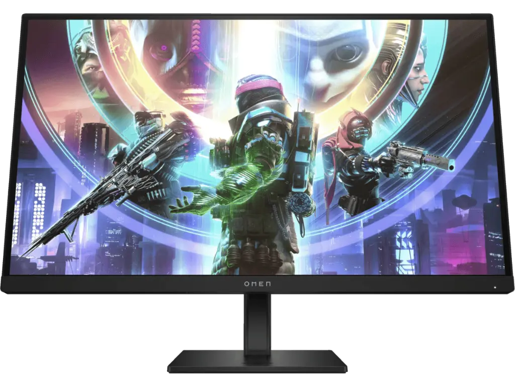HP OMEN Gaming Monitor, 27 inch(68.6 cm) QHD, 240Hz, 3-Sided Borderless, 400 nits, Pivot Rotation, Anti-Glare, Height Adjustable, IPS Panel, Eye Ease (Eyesafe® Certified), 780J5AA (Black) - 780J5AA